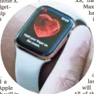  ?? MARCIO JOSE SANCHEZ/AP ?? The Apple Watch Series 4 is introduced Wednesday.