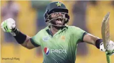  ??  ?? Imam-ul-Haq