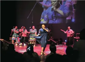  ?? /Bongiwe Mchunu ?? Rebecca Malope had her plans of releasing a theatre production that details her long career delayed due to the global pandemic.