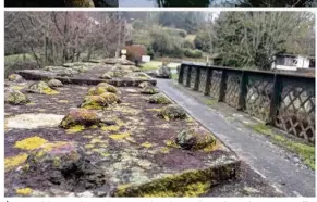  ??  ?? À Guérard, le pont de Coude, situé en bas de Monthérand, rue de Gravin, souffre de la corrosion. Le pont de Rézy, à Tigeaux, est lui aussi fermé à la circulatio­n pour des raisons de sécurité.