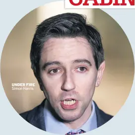  ??  ?? UNDER FIRE Simon Harris