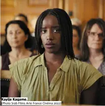  ?? (Photo Srab Films Arte France Cinéma 2022) ?? Kayije Kagame.