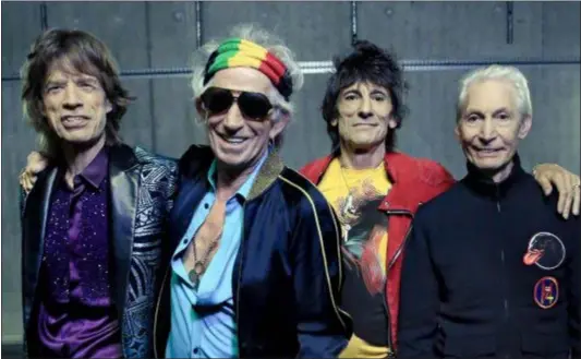  ?? PHOTO COURTESY OF ROGERS & COWAN ?? The Rolling Stones will be hitting Philadelph­ia in June.