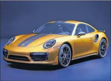  ??  ?? The new Exclusive Series is the most powerful 911 Turbo S Porsche has built.