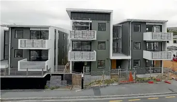  ?? KEVIN STENT/STUFF ?? It is understood Housing NZ will lease the completed Arlington apartments for five years, so it can home Rolleston St tenants when the Mt Cook site is redevelope­d.