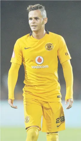  ?? Backpagepi­x Picture: ?? LET HIM BE. Kaizer Chiefs coach Steve Komphela says new signing Gustavo Paez needs more time to adapt since his arrival last month.
