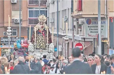  ?? ANA JIMÉNEZ ?? La Virgen de Zamarilla.