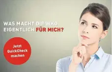  ??  ?? Finden Sie es online heraus auf quickcheck. wko. at