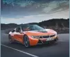  ??  ?? BMW i8 Roadster