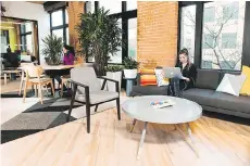  ??  ?? Spaces is setting up locations in Gastown, Granville Street and Mount Pleasant, adding 145,000 square feet of co-working space to the market.