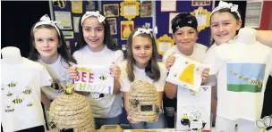  ??  ?? Pupils from Garth Primary School are through to the Enterprise Troopers final