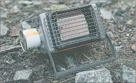  ?? ?? A solar heater is a must-have. In the country, Solsun specialise­s in solar powered camping essentials.