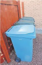  ?? ?? Waste Residents are being asked to be mindful of what they put in their bins