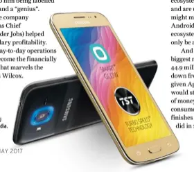  ??  ?? The budget-friendly Galaxy J range is hugely popular in India.