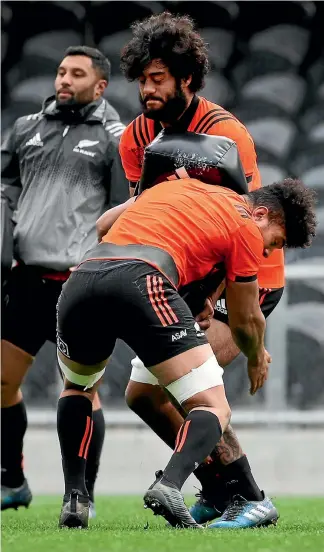  ?? GETTY IMAGES ?? Akira Ioane has natural ability, size and power in his favour as the All Blacks selectors ponder their options at No 8 to ease the workload on captain Kieran Read.