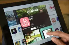  ??  ?? Airbnb said it took in more than a billion dollars in revenue in the past three months, calling it the best quarter ever for the home-sharing giant as it readies a stock market offering. — AFP photo
