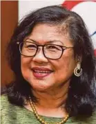  ??  ?? Tan Sri Rafidah Aziz