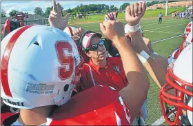  ?? MEDIANEWS GROUP PHOTO ?? Souderton Head Coach Ed Gallagher was happy PIAA decided to stay the course on Friday.