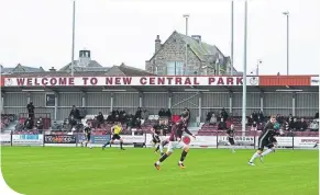  ??  ?? The tidy New Central Park played host to Gala Fairydean Rovers yesterday