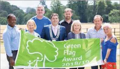  ??  ?? St Dominic;s Park has been awarded a Green Flag.