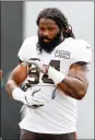 ?? RON SCHWANE / AP ?? The Browns cleared out salary-cap space by releasing defensive end Adrian Clayborn after one season.