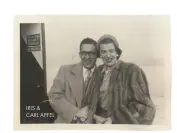  ??  ?? IRIS &
CARL APFEL