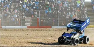  ?? FILE PHOTO - ONEIDA DAILY DISPATCH ?? Sprint car racing returns to the Utica-Rome Speedway today, Sunday, June 23, for the Cole Cup.