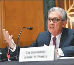  ?? AFP ?? FED. El mensaje de Powell fue bien recibido por el mercado.