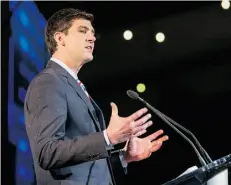  ?? Ryan Jackson/Edmonton Journal ?? “Things are looking up for downtown Edmonton and that means revenue for the CRL,” Mayor Don Iveson says.