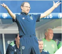  ??  ?? ■
Martin O’Neill during Euro 2016.