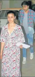  ??  ?? Alia Bhatt and Ranbir Kapoor