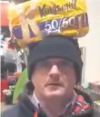  ??  ?? Footage: Barry McElduff