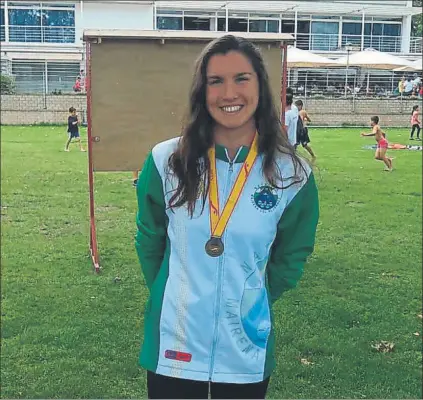  ?? FOTO: FEDERACIÓN ANDALUZA DE NATACIÓN ?? Paula Ruiz conquistó el pasado mes de septiembre su segundo título mundial júnior en aguas abiertas