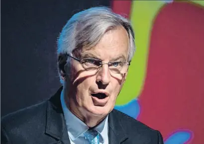  ?? EP ?? Michel Barnier, negociador europeu de la sortida del Regne Unit