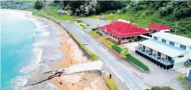  ??  ?? The Te Puka tavern is in the township of Tokomaru Bay — a seaside settlement on State Highway 35. It has both food and beverage and accommodat­ion revenue streams.