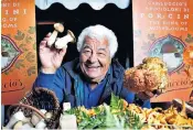  ??  ?? Godfather of food: Antonio Carluccio, right, when he released his autobiogra­phy, A Recipe for Life, in 2012; above, Antonio with his wife Priscilla, her brother Sir Terence Conran and Lady Conran