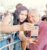  ?? ESPECIAL ?? El presidente nacional de Morena, Andrés Manuel López Obrador.