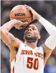  ?? DENNY MEDLEY, USA TODAY SPORTS ?? Guard DeAndre Kane is a difference­maker for Iowa State.