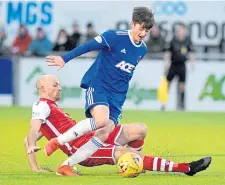  ??  ?? Declan Glass has been in fine form for Cove.