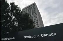  ?? The Canadian Press/files ?? Results were compiled at Statistics Canada headquarte­rs in Ottawa.