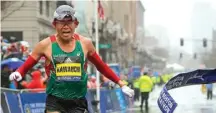  ?? BRIAN SNYDER/REUTERS ?? FENOMENAL: Yuki Kawauchi memenangi Boston Marathon 2018 pada 16 April lalu.