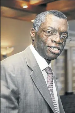  ?? PHOTO: LAUREN MULLIGAN/GALLO IMAGES ?? REVERED: The late former chief justice Pius Langa has been hounoured by Wits