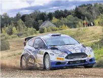  ?? Photos: mcklein-imagedatab­ase.com ?? In 2017, second place on Rally Liepaja in the ERC