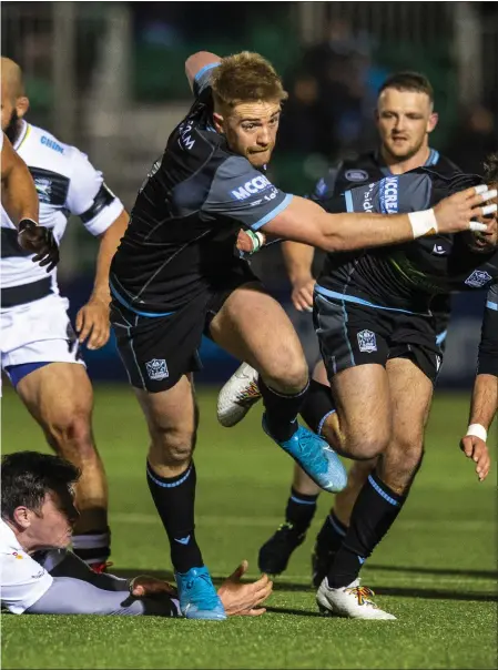  ?? Picture: SNS ?? Scotstoun in their Guinness PRO14 Conference A clash