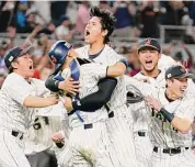  ?? Wilfredo Lee/Associated Press ?? Shohei Ohtani called leading Japan to the World Baseball Classic title “the best moment in my life.”