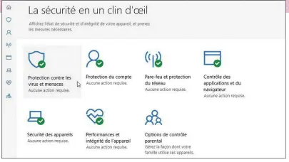  ??  ?? Windows Defender propose un mode d’analyse hors ligne très utile dans le cas où un virus empêche d’effectuer une analyse depuis Windows.