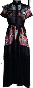  ??  ?? Sacai Sun Surf/ Diamond Head Dress $3652 Saksfiftha­venue.com