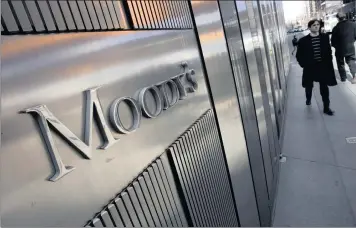  ?? PHOTO: BLOOMBERG ?? Moody’s warned last week pressure seemed to be growing on the Reserve Bank to implement expansiona­ry policies.