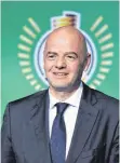  ?? FOTO: IMAGO IMAGES ?? Wenig Grund zum Lachen hat derzeit Gianni Infantino.