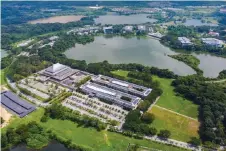  ?? ?? The Kampar Campus, flanked by picturesqu­e mountains and dotted with scenic lakes and located within a growing township, offers a conducive and serene learning environmen­t.